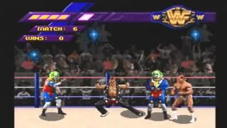 WWF Wrestlemania: The Arcade Game Doink WWF World Title