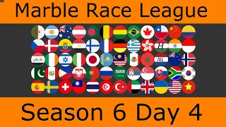 Marble Race League Season 6 Day 4 / Marble Race Lover