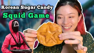 Making Squid Game Honeycomb Candy | Failed or not?