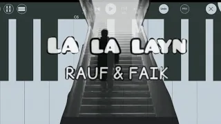 Rauf & Faik - la la layn | Popular Tik tok, Reels BGM piano cover