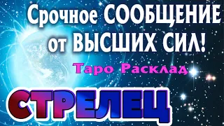 СТРЕЛЕЦ Срочное СООБЩЕНИЕ Вам от ВЫСШИХ СИЛ Таро Расклад гадание онлайн