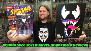 Venom Pulsecon 2021 Marvel Legends Exclusive Unboxing & Review!