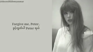 Taylor Swift - Peter (mm sub)#taylorswift #theTorturedPoetsDepartment #peter