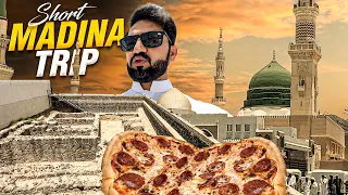 New Discovered Ziyarat in Madina and Lunch A.Rahim Bhai ki Traf se | Wood Fired Pizza