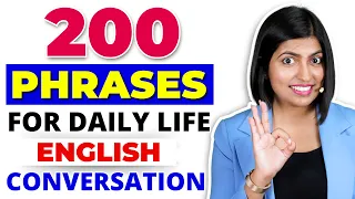 200 Short Spoken English Phrases | English Speaking Practice | English Connection by Kanchan Keshari