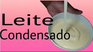 Leite Condensado CASEIRO  DO JEITO MAIS FÁCIL E RÁPIDO #receitasfaceis