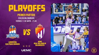 RESUMEN | PO1 LEB Oro: Longevida San Pablo Burgos 81 - 59 UEMC Real Valladolid Baloncesto