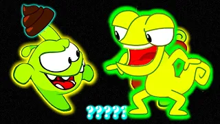 10 Om Nom & Nibble Nom "Smash & lizard laugh" Sound variation in 40 seconds!