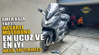 Ömer Kaza Yaptı! Kazalı Motoru En Ucuz ve En İyi Nereye Yaptırırız?