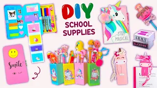 8 DIY SCHOOL SUPPLIES IDEAS - RECYCLED UNICORN CRAFTS - CARDBOARD CRAFTS and more...