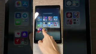 Работа iPadOS 17 на iPad 9  #Shorts #apple #iPad