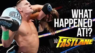 WHAT HAPPENED AT: WWE Fastlane 2018