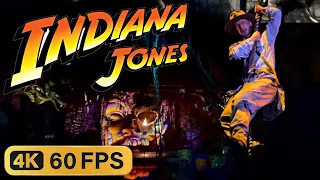 *NEW* Indiana Jones Adventure | Fully Refurbished | New Scenes | Full Dark Ride  POV 4k 60 FPS