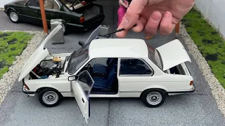 1:18 BMW E21 323i 1977, Alpine white - Autoart Millenium [Unboxing]