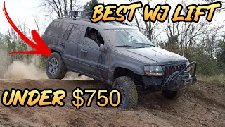 THE BEST Jeep WJ lift UNDER $750