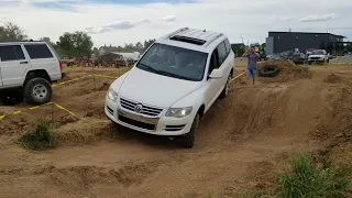 2008 Volkswagen Touareg at a Jeep off Road Course