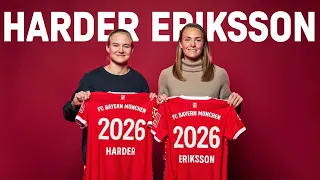 FC Bayern verpflichtet Pernille Harder und Magdalena Eriksson