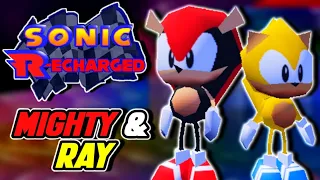 UNLOCKING MIGHTY & RAY - Sonic R-echarged (Roblox)