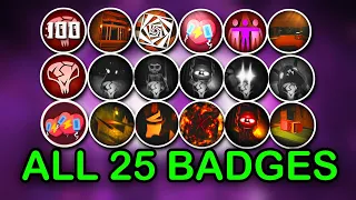 HAUNT - ALL Badges & How to Get Guide (Roblox Doors Inspired Game)