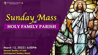 LIVE: Second Sunday of Lent (Anticipated Mass)