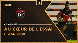 TOP 14 - Au Cœur De l'Essai - J8 : Erwan Dridi (RC Toulon)