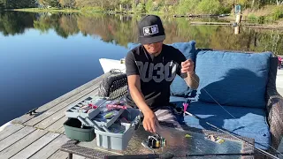 My simple squid jig setup that fills up buckets!