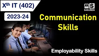 One Short Video Unit 1 Communication Skills Class 10 IT 402 | Methods of Communication, Cycle etc.