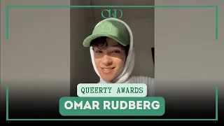 Omar Rudberg agradecendo aos fãs pelo prêmio do Queerty Awards [PT-BR] [Esp Subs]