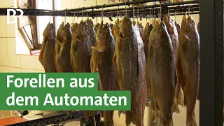 Nachhaltiger Fisch vom Forellenautomat - Ideen für Hofladen und Direktvermarktung | Unser Land | BR