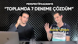 "Soru Bankası Çözmeye 11'de Başladım" / "Matematik Son Sene İşi Değildi" / #PerspektifKazan