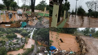 O TRISTE ESTADO QUE FICOU TRÊS COROAS DEPOIS DA ENCHENTE