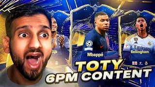 EA FC 24 6PM CONTENT! | TOTY MENTIONS SALIBA SBC!