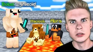 BOBO ROZPOCZYNA WOJNĘ... 😭 - Minecraft