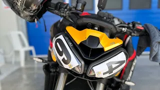 For The Ride | #bumblebee on Track | First track day with Triumph Street Triple 765RS 2023