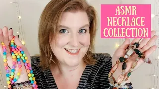 ASMR Necklace & Pendant Collection Show & Tell Chit Chat Ramble (Soft Spoken/Whisper)