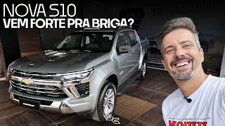 NOVA Chevrolet S10 chega com interior e câmbio MUITO melhorados mantendo preços semelhantes