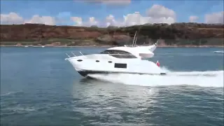 Flybridge Princess 49  First Sea Trial