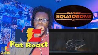 Star Wars Squadrons: Hunted Cinematic Campaign Prequel Trailer REACTION!! - Fat React!