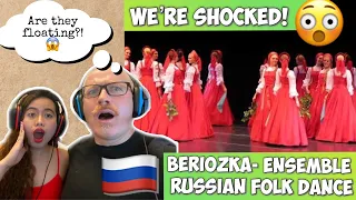 RUSSIAN DANCE BERYOZKA (BIRCH TREE) | REACTION! WE'RE SHOCKED!😱🇷🇺