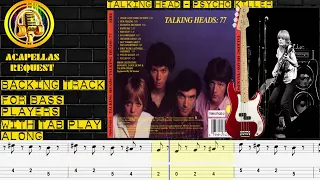 Talking   Head Psycho killer Backing Track for Bass Player no bass Play along With Tab