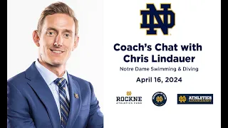 Coach's Chat with Chris Lindauer (April 16, 2024)