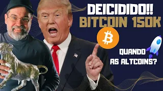 DECIDIDO!!! BITCOIN VAI EXPLODIR!! QUANDO SERÁ A VEZ DAS ALTCOINS?