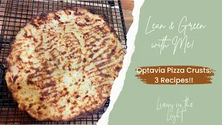 Lean & Green with Me! Pizza Crust - 3 Recipes! - cauliflower pizza Optavia weight loss