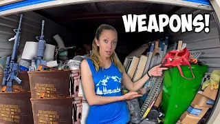 HUGE GUN SAFE FOUND IN A STORAGE UNIT!