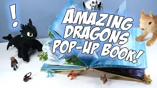 How to Train Your Dragon Pop-Up Book and Mystery Minis Toys