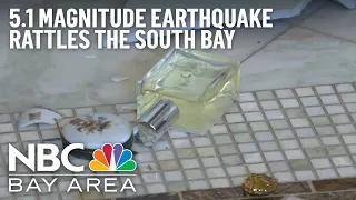 5.1 Magnitude Earthquake Rattles the South Bay, Felt Across the Bay Area