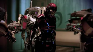 Mass Effect 2 - реакция Кварианцев на Легиона