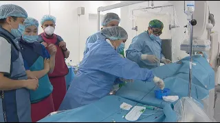Столичные врачи провели уникальную операцию пациенту с циррозом печени
