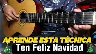 SI APRENDES ESTA TECNICA EN GUITARRA TENDRAS UNA FELIZ NAVIDAD