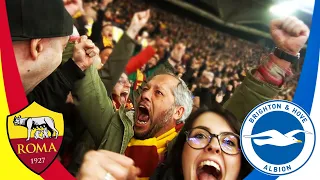 ROMA-BRIGHTON 4-0 REACTION ALL'OLIMPICO!